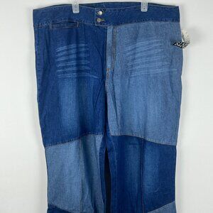 Moments Jeans Size 22W Blue Denim Waist 46in Inseam 33in Rise 15in 100% Cotton